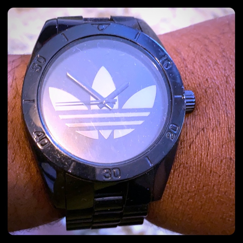 Black Adidas Watch